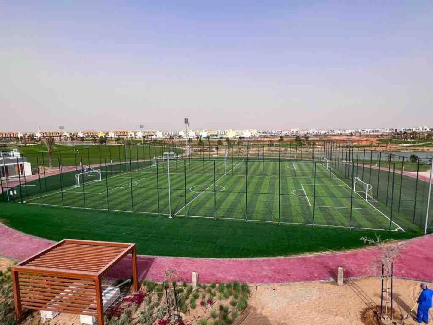 Villa Victoria Damac Hills 2 Family Retreat With Waterpark And Petting Farm Dubaj Exteriér fotografie